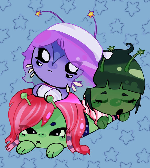 @/MillionYearsAgo1225 (right one is mine!!)